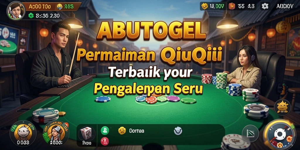 Tampilan gameplay menarik dari ABUTOGEL dengan suasana kompetisi.