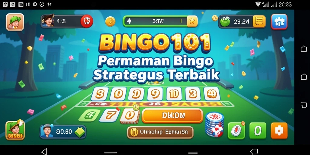 Tampilan gameplay menarik dari BINGO101 yang penuh strategi.