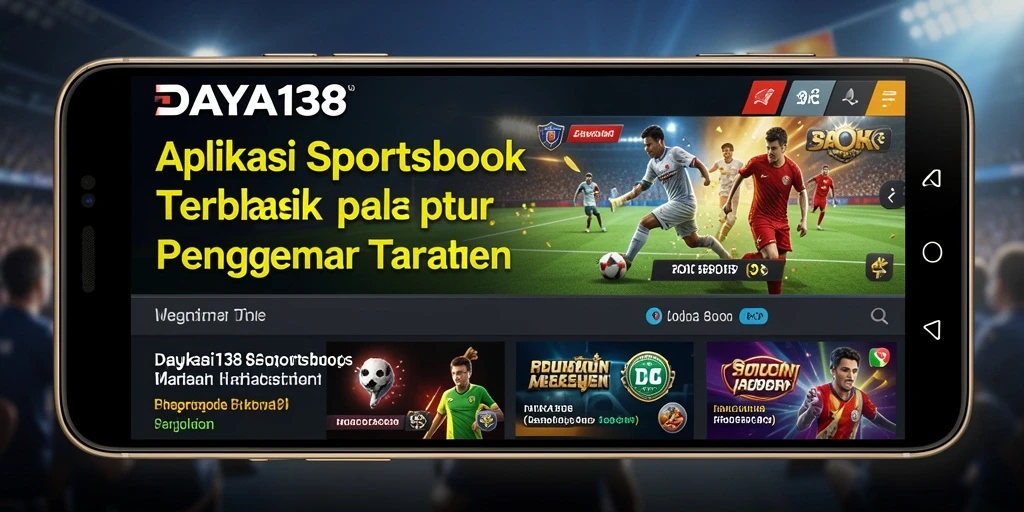 Screenshot DAYA138 menampilkan antarmuka taruhan olahraga yang menarik dan interaktif.