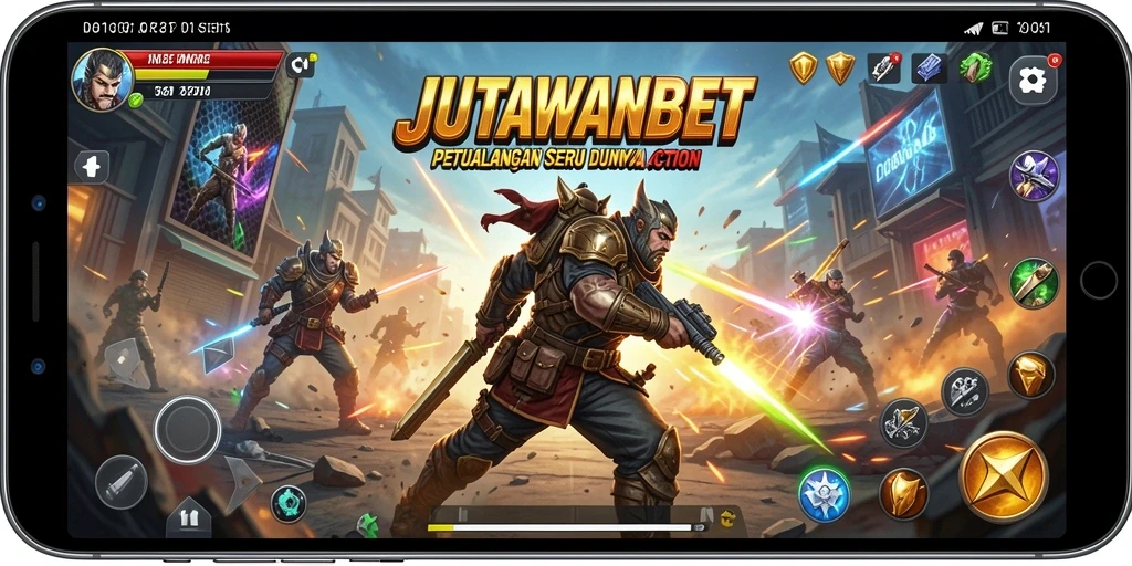 Screenshot dari gameplay seru JUTAWANBET yang penuh aksi.