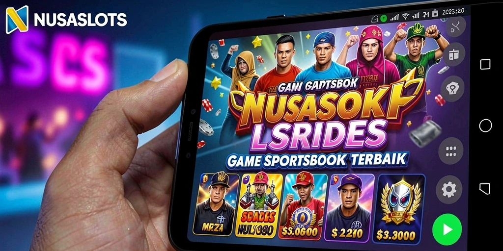 Tampilan gameplay menarik dalam aplikasi NUSASLOTS yang mendebarkan.